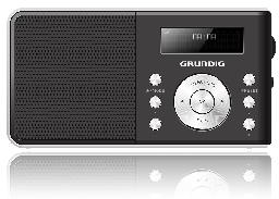 Grundig Music 6000 DAB+ radio Personale Digitale Nero