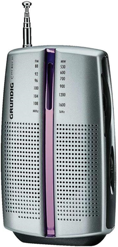 Grundig Radio  CITY BOY 31 Portatile Analogico Rosa Argento Grundig Radio  CITY BOY 31 Portatile Analogico Rosa Argento