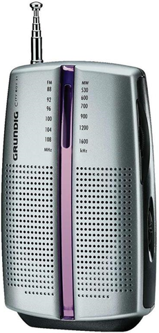 Grundig Radio  CITY BOY 31 Portatile Analogico Rosa Argento