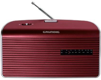 Grundig GRN1540 Music60 Radio, Amaranto/Argento Grundig GRN1540 Music60 Radio, Amaranto/Argento