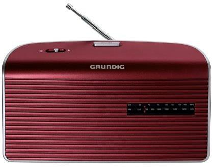 Grundig GRN1540 Music60 Radio, Amaranto/Argento