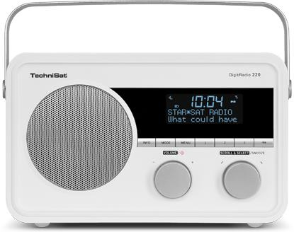 TechniSat DigitRadio 220 Portatile Digitale Bianco radio TechniSat DigitRadio 220 Portatile Digitale Bianco radio