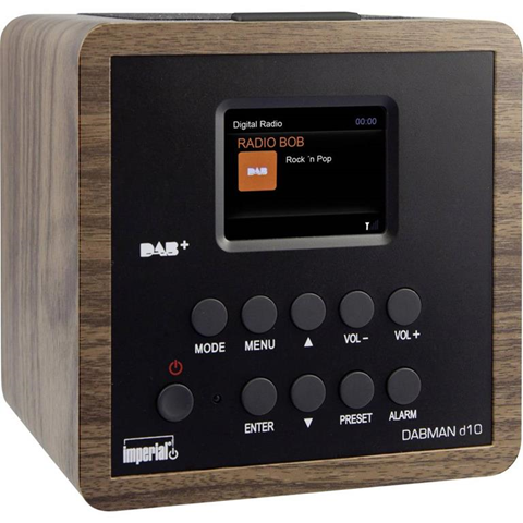 Telestar DABMAN d10 radio Personale Analogico Nero, Legno Telestar DABMAN d10 radio Personale Analogico Nero, Legno