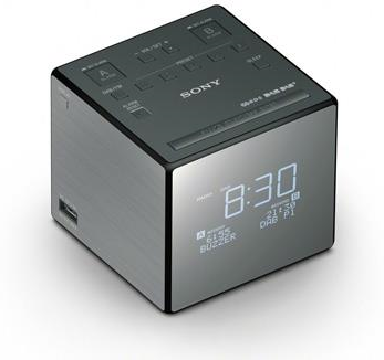 Sony XDRC1DBP Orologio Bianco radio Sony XDRC1DBP Orologio Bianco radio