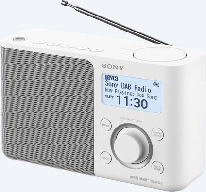 Sony XDR-S61D Personale Bianco radio Sony XDR-S61D Personale Bianco radio