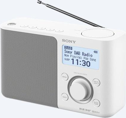 Sony XDR-S61D Personale Bianco radio