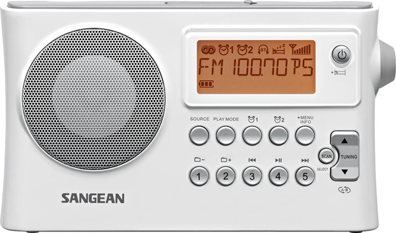 Sangean PR-D14 Portatile Digitale Bianco radio Sangean PR-D14 Portatile Digitale Bianco radio