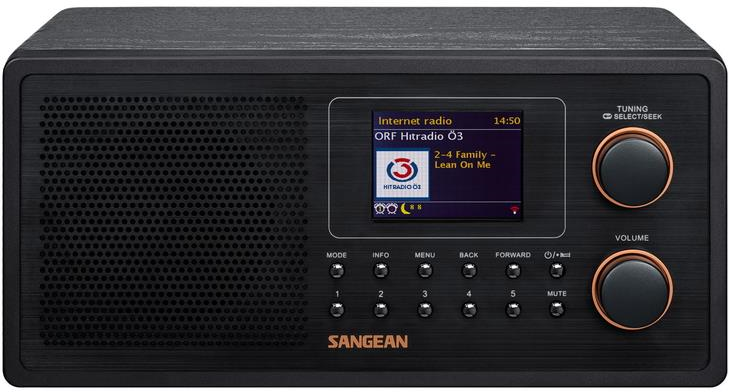Sangean WFR-30 Internet Digitale Nero radio Sangean WFR-30 Internet Digitale Nero radio
