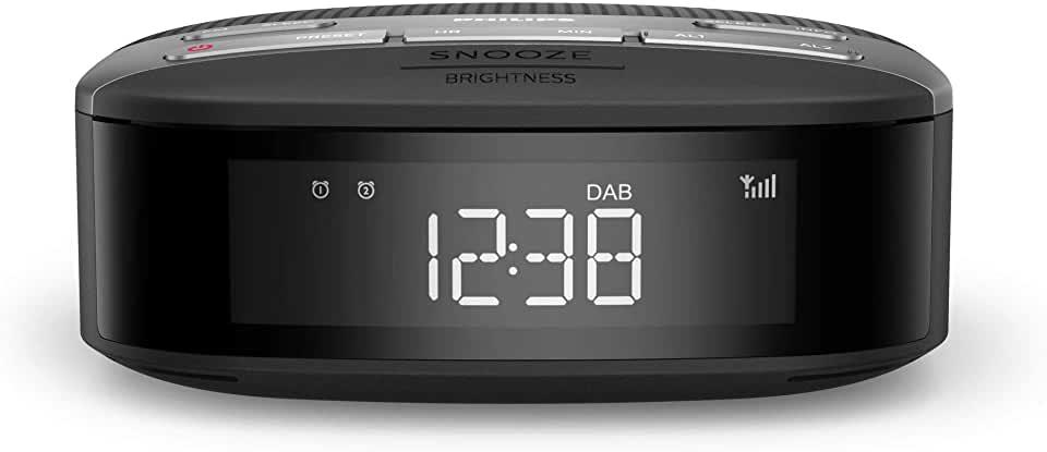 Philips TAR3505/12 radio Orologio Digitale Nero, Grigio