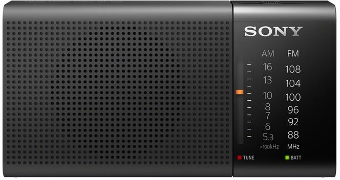 Sony Radio  Am Fm A Batterie Nero