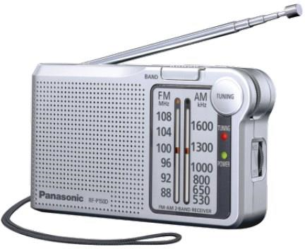 Panasonic RF-P150DEG radio Portatile Analogico Argento