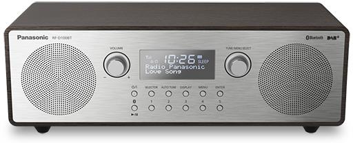 Panasonic RF-D100BT radio Portatile Digitale Nero, Grigio Panasonic RF-D100BT radio Portatile Digitale Nero, Grigio