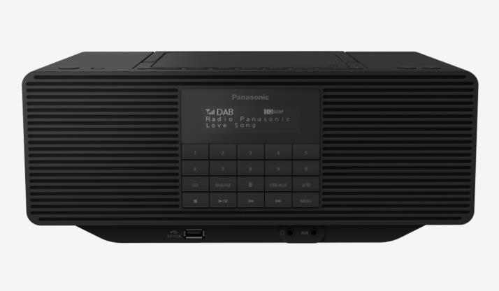 Panasonic RX-D70BT radio Portatile Analogico e digitale Nero