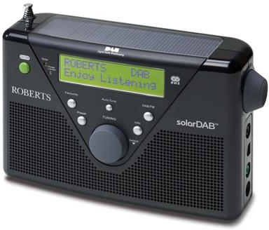Roberts Radio solarDAB 2 radio Portatile Digitale Nero Roberts Radio solarDAB 2 radio Portatile Digitale Nero