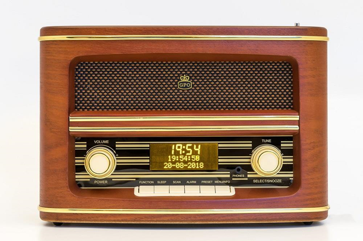 GPO Retro Winchester DAB radio Personale Analogico e digitale Legno