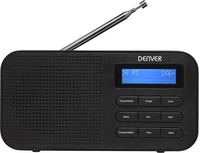 Denver DAB-42 radio Portatile Digitale Nero Denver DAB-42 radio Portatile Digitale Nero