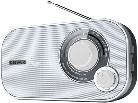 Denver TR-54WHITEMK2 radio Personale Analogico Bianco