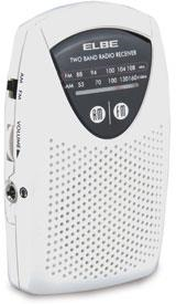 ELBE RF-50 Portatile Analogico Nero, Bianco radio ELBE RF-50 Portatile Analogico Nero, Bianco radio