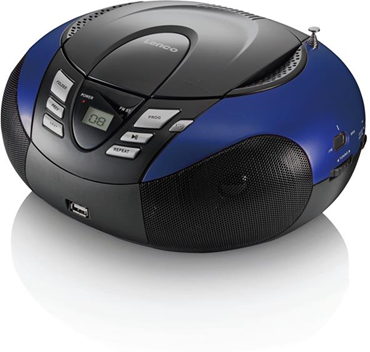 Lenco SCD-37 Digitale Nero, Blu radio CD Lenco SCD-37 Digitale Nero, Blu radio CD