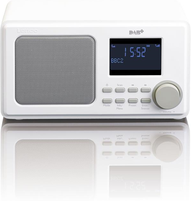 Lenco DAR-010 radio Personale Digitale Bianco Lenco DAR-010 radio Personale Digitale Bianco