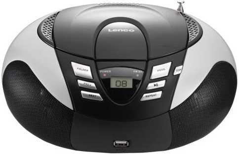 Lenco SCD-37 Digitale Nero, Argento Lenco SCD-37 Digitale Nero, Argento