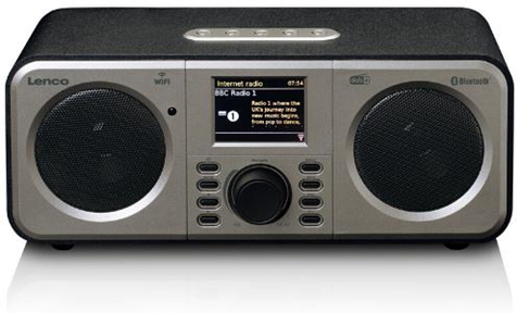 Lenco DIR-140 Internet Nero Lenco DIR-140 Internet Nero