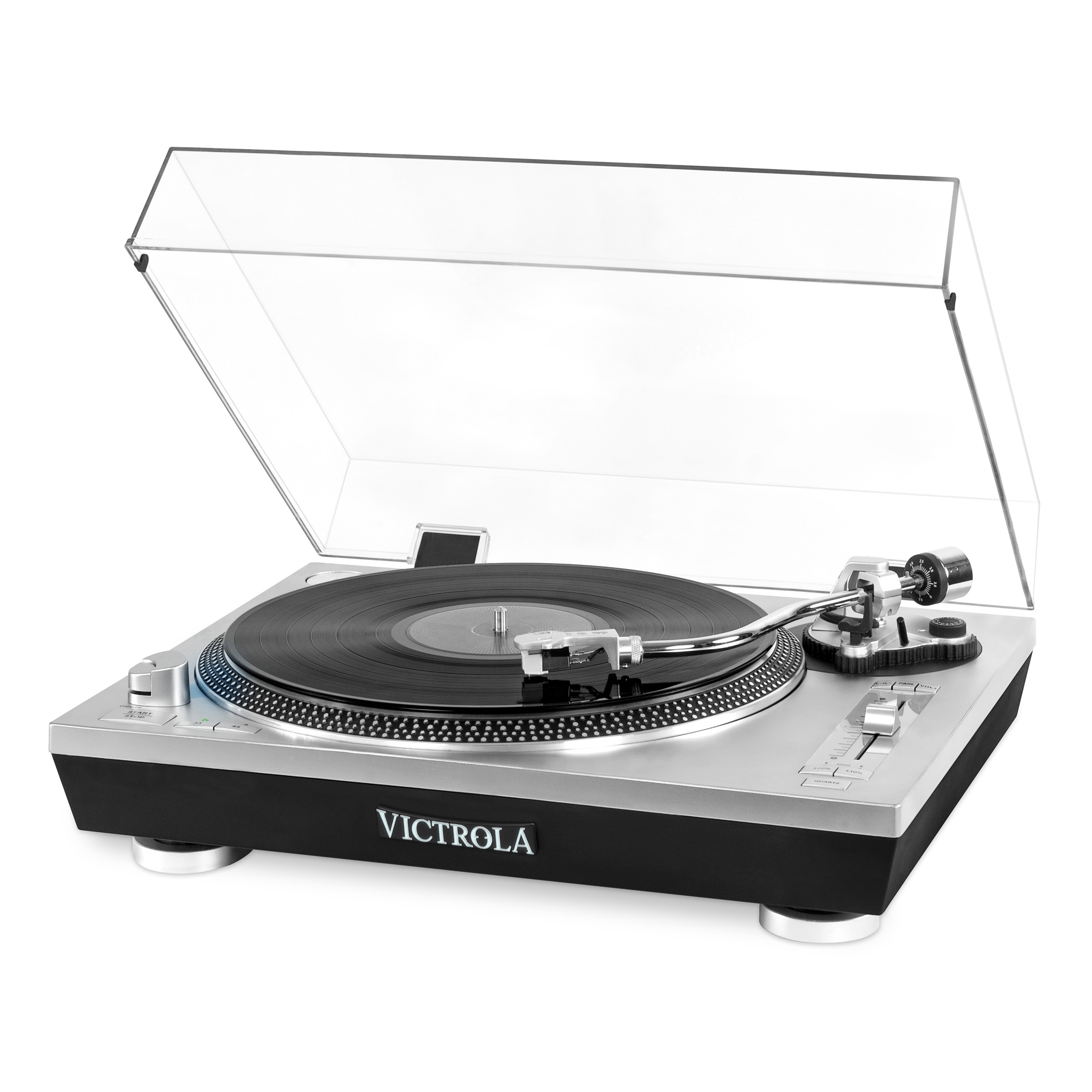 Victrola Pro Giradischi Vinile DJ Automatico Bluethooth e USB
