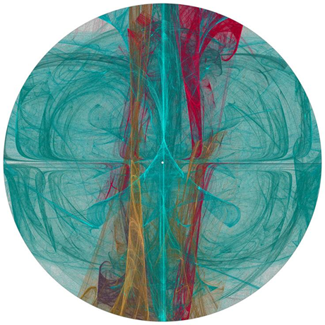 Age Print Panno Feltro Per Giradischi Abstract Slipmat