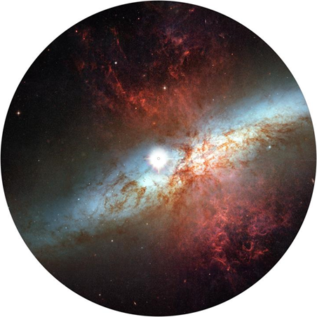 Age Print Panno Feltro Per Giradischi Galaxy Slipmat