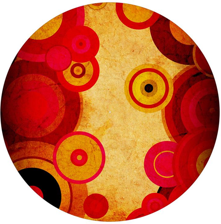Age Print Panno Feltro Per Giradischi Abstract Slipmat Age Print Panno Feltro Per Giradischi Abstract Slipmat