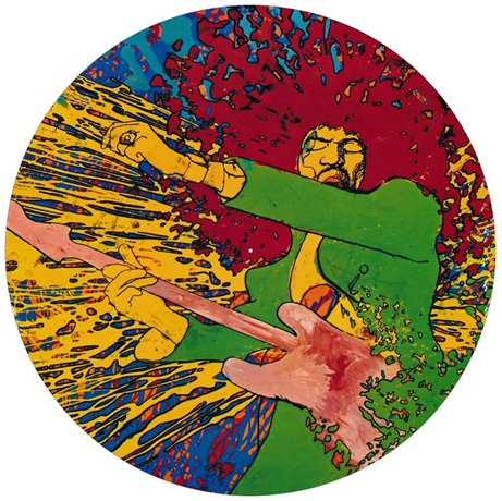 Age Print Panno Feltro Per Giradischi Jimi Hendrix Slipmat Age Print Panno Feltro Per Giradischi Jimi Hendrix Slipmat