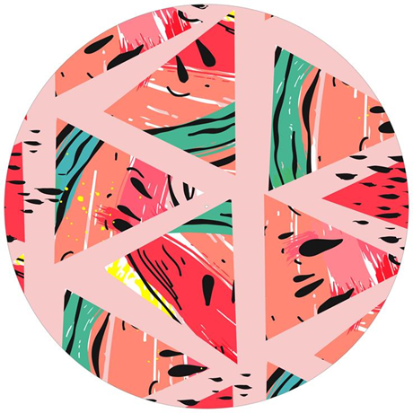 Age Print Panno Feltro Per Giradischi Pattern Watermelons Slipmat Age Print Panno Feltro Per Giradischi Pattern Watermelons Slipmat