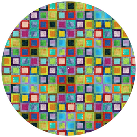 Age Print Panno Feltro Per Giradischi Pattern Mosaic Slipmat