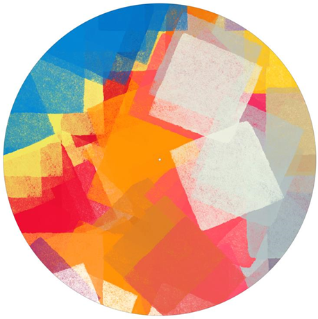 Age Print Panno Feltro Per Giradischi Texture Cubes Slipmat Age Print Panno Feltro Per Giradischi Texture Cubes Slipmat