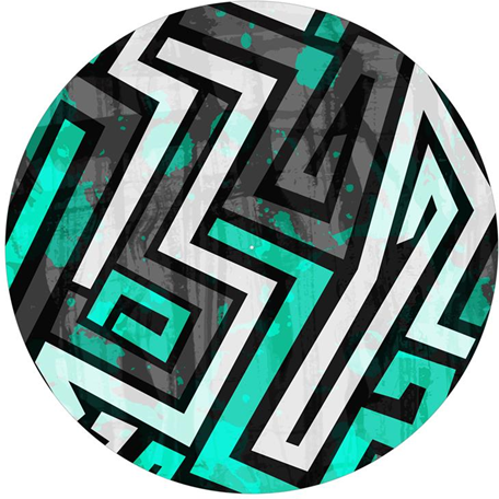 Age Print Panno Feltro Per Giradischi Murales Slipmat Age Print Panno Feltro Per Giradischi Murales Slipmat