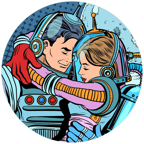 Age Print Panno Feltro Per Giradischi Space Love Slipmat Age Print Panno Feltro Per Giradischi Space Love Slipmat
