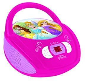 Disney Princess RCD108DP Lettore Radio CD, Rosa