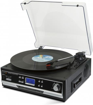 Technaxx TX-22+ Giradischi con trasmissione a cinghia Nero Technaxx TX-22+ Giradischi con trasmissione a cinghia Nero