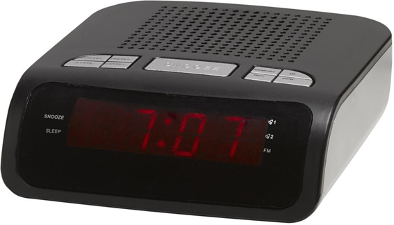 Denver CR-419 MK2 radio Orologio Digitale Nero