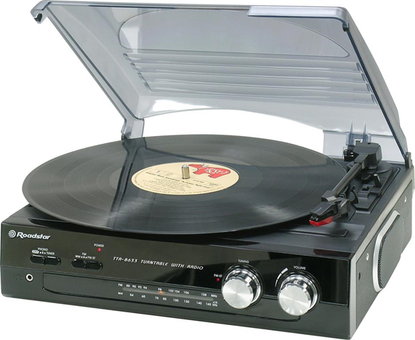 Roadstar Giradischi  TTR-8633 Nero piatto audio Roadstar Giradischi  TTR-8633 Nero piatto audio