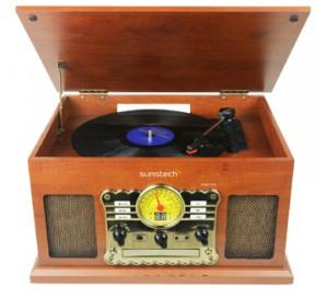 Giordanoshop.Com Giradischi Sunstech PXRC5CD WD Legno Giordanoshop.Com Giradischi Sunstech PXRC5CD WD Legno