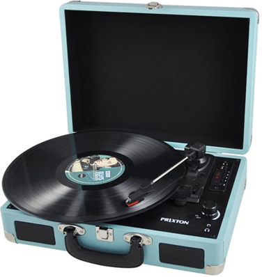 PRIXTON Giradischi Bluetooth VC400 Blu PRIXTON Giradischi Bluetooth VC400 Blu