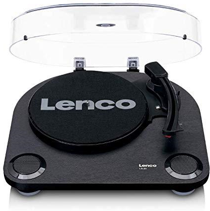 Lenco LS-40  un giradischi moderno con due altoparlanti integrati. Goditi il tuo vinile preferito con una semplice pressione di un pulsante. Dimentica sistemi musicali complicati, perché  L...