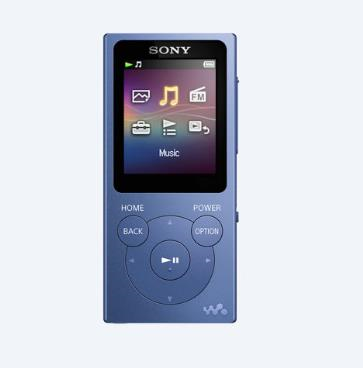 Sony Walkman NW-E393 Lettore MP3 Blu 4 GB