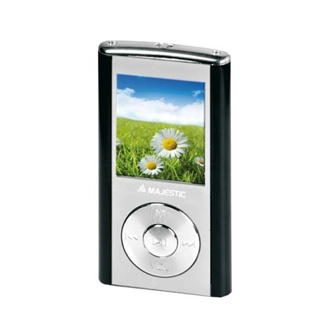 Majestic SDA-4357RBK Lettore MP3 Nero, Argento 4 GB Majestic SDA-4357RBK Lettore MP3 Nero, Argento 4 GB