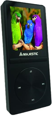 Majestic Lettore Multimediale Lett.Mp4 BT-8480R Nero 8Gb BT 1,8" Rec