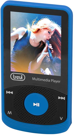 Trevi LETTORE MULTIMEDIALE MP3 TREVI MPV 1725 SD Blu Trevi LETTORE MULTIMEDIALE MP3 TREVI MPV 1725 SD Blu