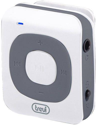 Trevi Mini lettore mp3 con clip mpv 1704 sr colore bianco Trevi Mini lettore mp3 con clip mpv 1704 sr colore bianco