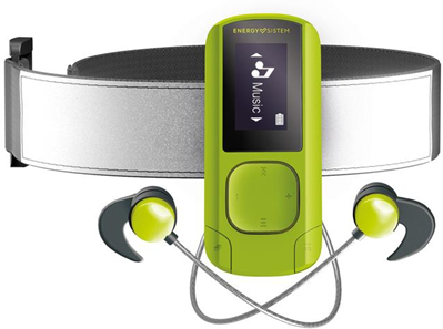 Energy Sistem MP3 Clip BT Sport Greenstone Lettore MP3 Verde 16 GB