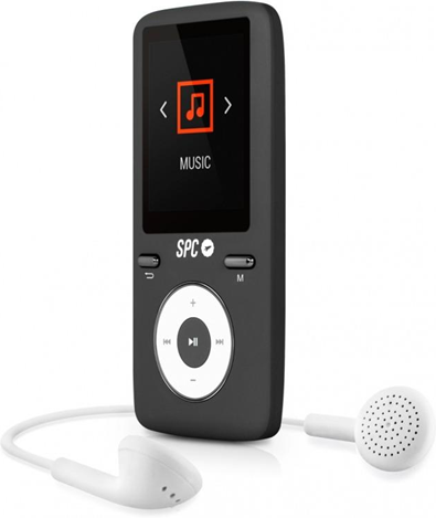 SPC 8488D Lettore MP4 8GB Nero lettore e registratore MP3/MP4